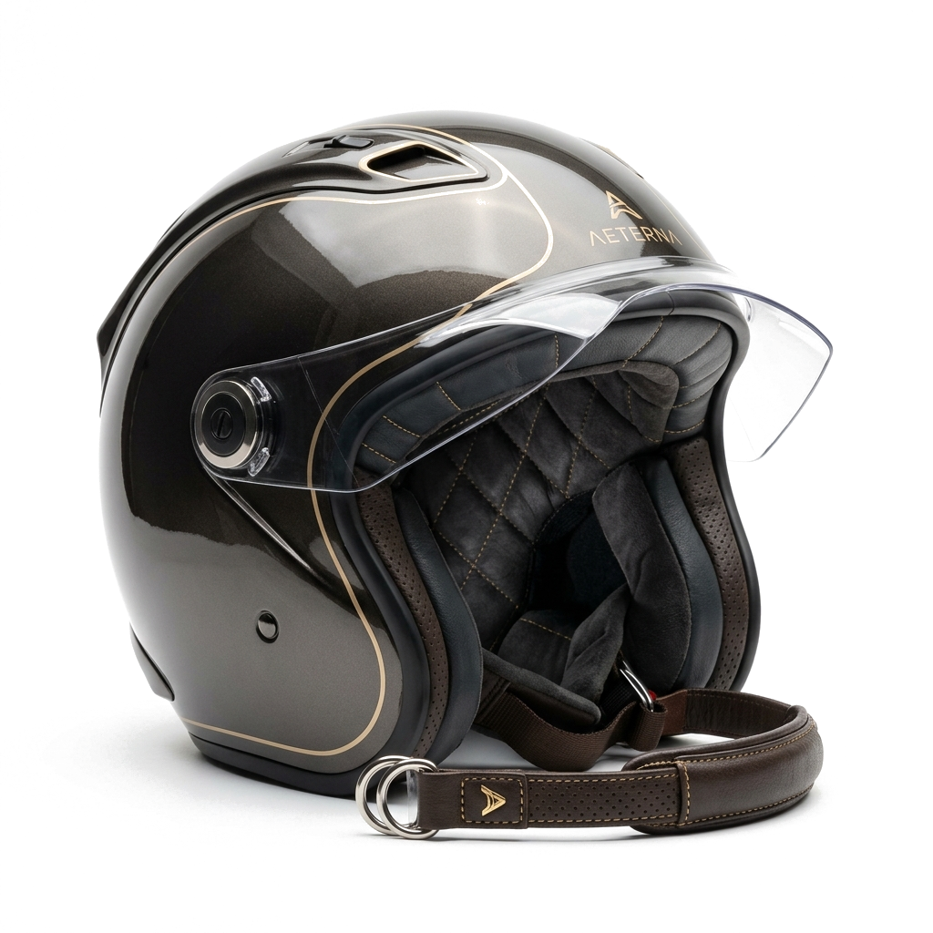 Valiant Jet-X20 Titanium Luxury Helmet